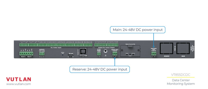 Room Monitoring Unit VT855DCDC