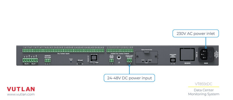 Room Monitoring Unit VT855tDC